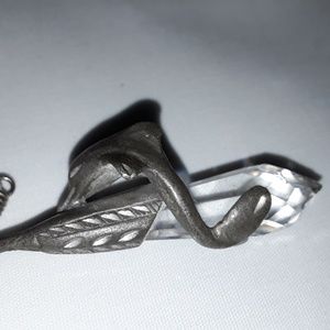 Pewter Dolphin Necklace
